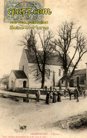 Champcenest (Seine-et-Marne) - L&rsquo;Eglise