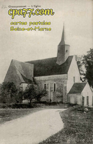 Champcenest (Seine-et-Marne) - L&rsquo;Eglise