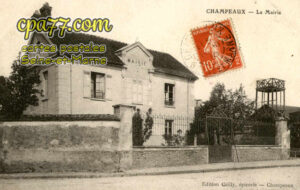 Champeaux (Seine-et-Marne) - La Mairie