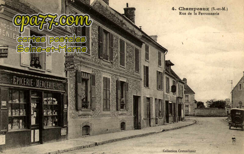 Champeaux (Seine-et-Marne) - Rue de la Ferronnerie