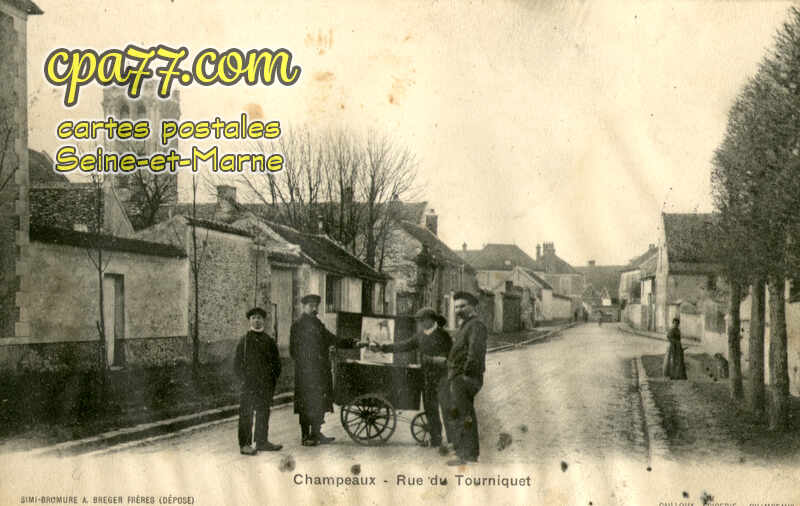 Champeaux (Seine-et-Marne) - Rue du Tourniquet