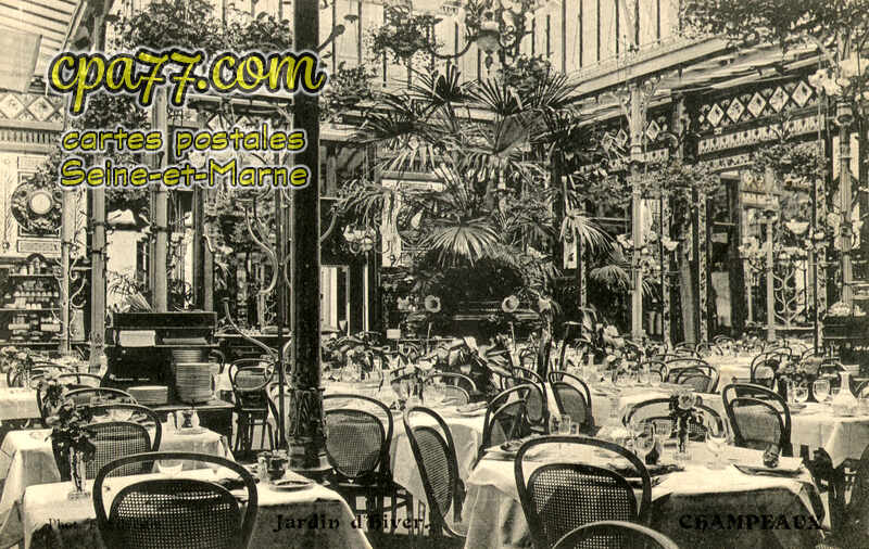 Champeaux (Seine-et-Marne) - Jardin d&rsquo;Hiver