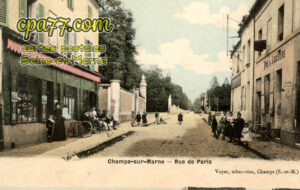 Champs Sur Marne (Seine-et-Marne) - Rue de Paris