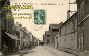 Champs Sur Marne (Seine-et-Marne) - Rue de Malnoue