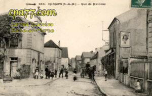 Champs Sur Marne (Seine-et-Marne) - Rue de Malnoue