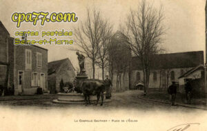 La Chapelle Gauthier (Seine-et-Marne) - Place de l&rsquo;Eglise