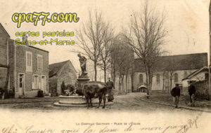 La Chapelle Gauthier (Seine-et-Marne) - Place de l&rsquo;Eglise
