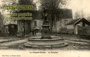 La Chapelle Gauthier (Seine-et-Marne) - La Fontaine