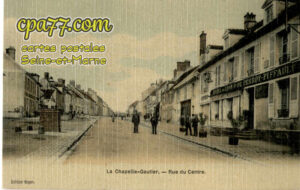 La Chapelle Gauthier (Seine-et-Marne) - Rue du Centre