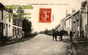 La Chapelle Gauthier (Seine-et-Marne) - Route de Nangis