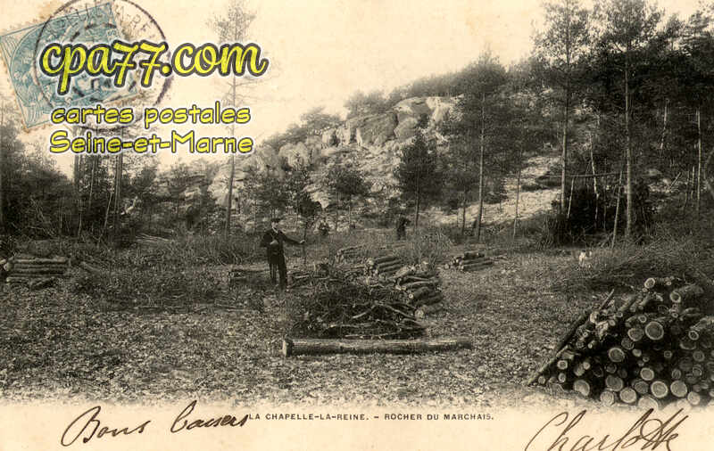 La Chapelle La Reine (Seine-et-Marne) - Rocher du Marchais