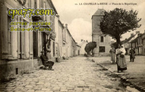 La Chapelle La Reine (Seine-et-Marne) - Place de la Republique