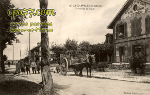 La Chapelle La Reine (Seine-et-Marne) - Hôtel de la Gare