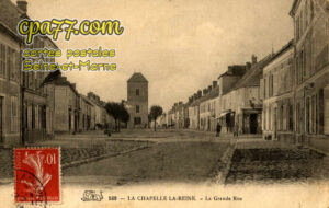 La Chapelle La Reine (Seine-et-Marne) - La Grande Rue