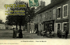 La Chapelle La Reine (Seine-et-Marne) - Place du Marché