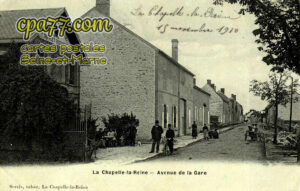 La Chapelle La Reine (Seine-et-Marne) - Avenue de la Gare