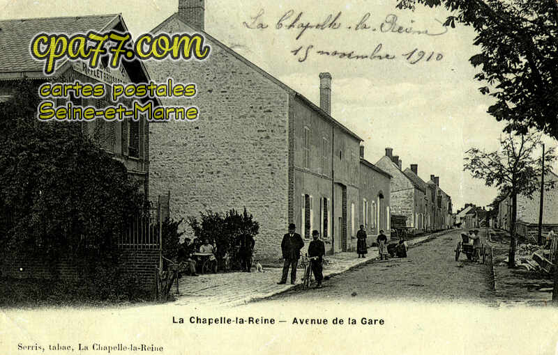 La Chapelle La Reine (Seine-et-Marne) - Avenue de la Gare