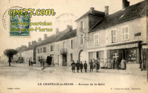 La Chapelle La Reine (Seine-et-Marne) - Avenue de la Gare