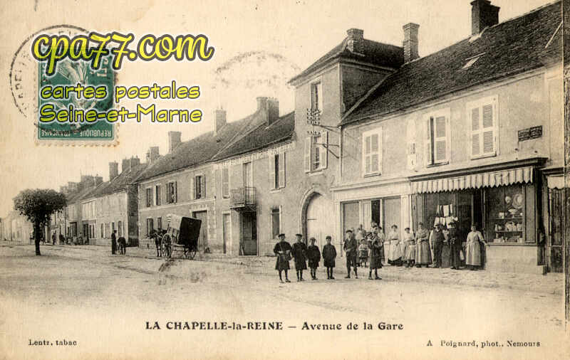 La Chapelle La Reine (Seine-et-Marne) - Avenue de la Gare