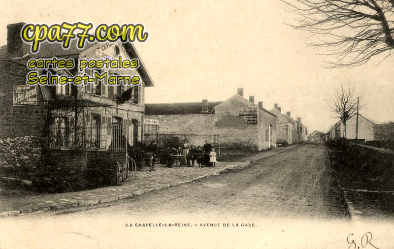 La Chapelle La Reine (Seine-et-Marne) - Avenue de la Gare