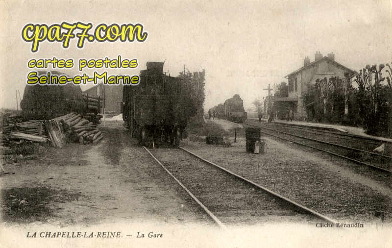 La Chapelle La Reine (Seine-et-Marne) - La Gare