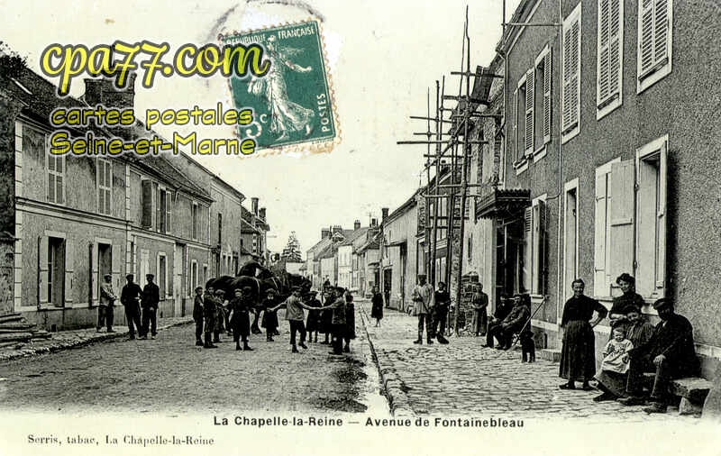 La Chapelle La Reine (Seine-et-Marne) - Avenue de Fontainebleau