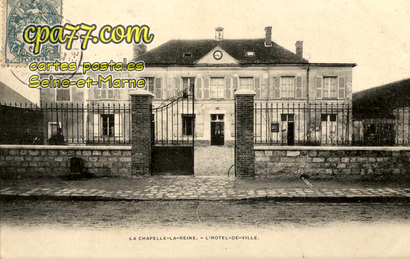 La Chapelle La Reine (Seine-et-Marne) - L&rsquo;Hôtel-de-Ville