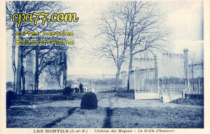 La Chapelle Rablais (Seine-et-Marne) - Les Montils – Château des Moyeux – La Grille d&rsquo;honneur