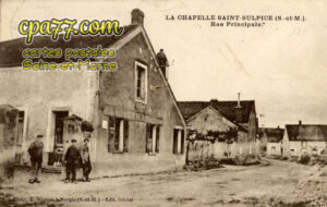 La Chapelle St Sulpice (Seine-et-Marne) - Rue Principale