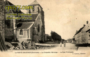 La Chapelle Moutils (Seine-et-Marne) - La Rue Principale