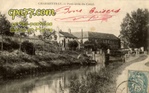 Charmentray (Seine-et-Marne) - Pont-Levis du Canal