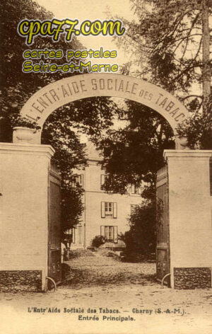 Charny (Seine-et-Marne) - L&rsquo;Entr&rsquo;Aide Sociale des Tabacs – Entrée Principale