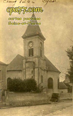 Charny (Seine-et-Marne) - Carte Photo L&rsquo;Eglise