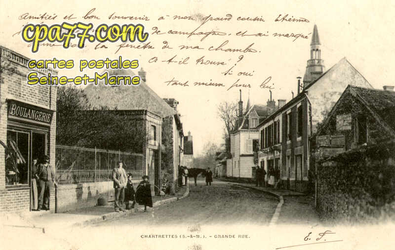 Chartrettes (Seine-et-Marne) - Grande Rue