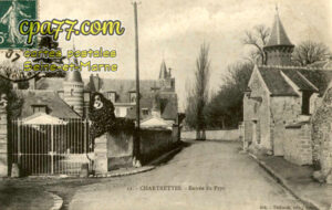 Chartrettes (Seine-et-Marne) - Entrée du Pays