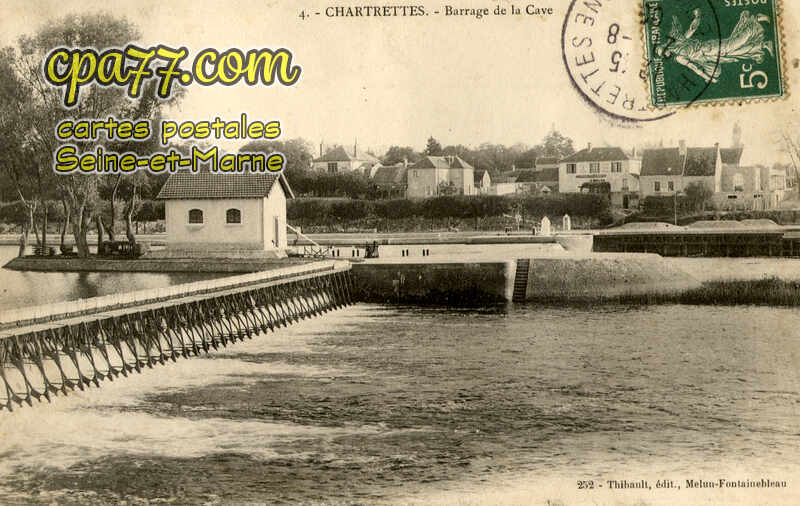 Chartrettes (Seine-et-Marne) - Barrage de la Cave