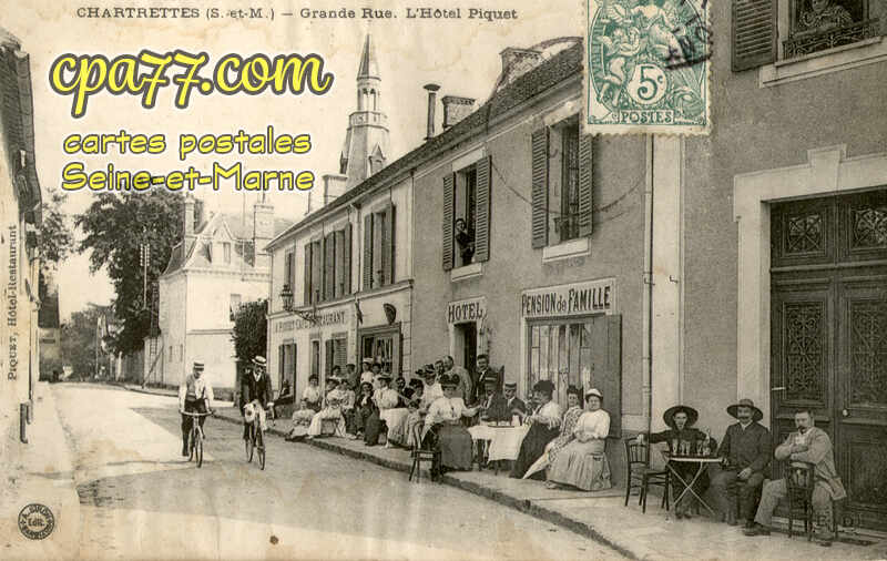 Chartrettes (Seine-et-Marne) - Grande Rue