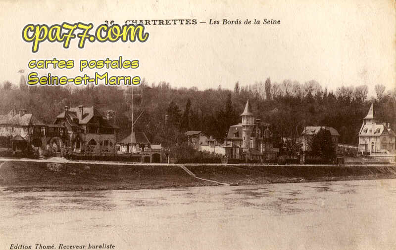 Chartrettes (Seine-et-Marne) - Les Bords de la Seine