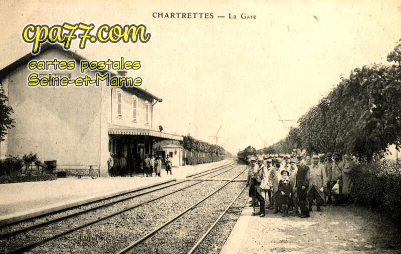 Chartrettes (Seine-et-Marne) - La Gare