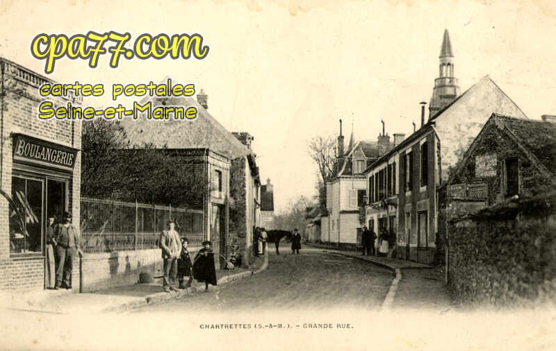 Chartrettes (Seine-et-Marne) - Grande Rue