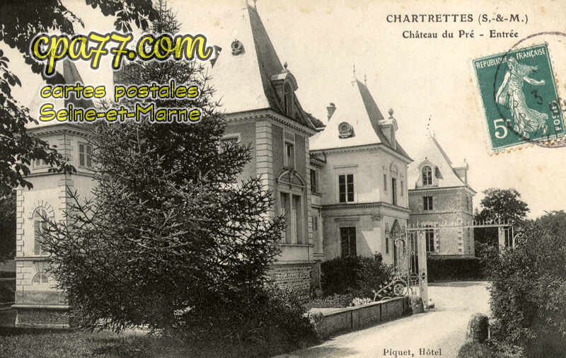 Chartrettes (Seine-et-Marne) - Château du Pré – Entrée