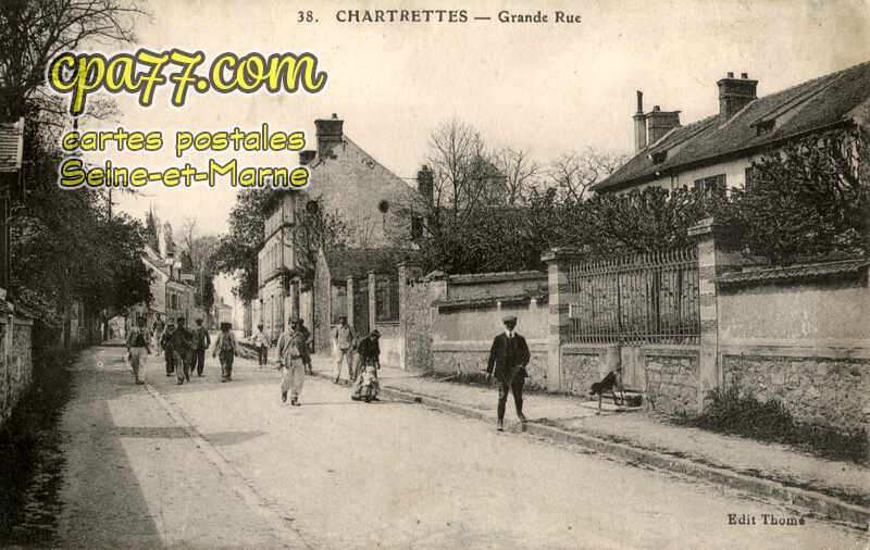Chartrettes (Seine-et-Marne) - Grande Rue