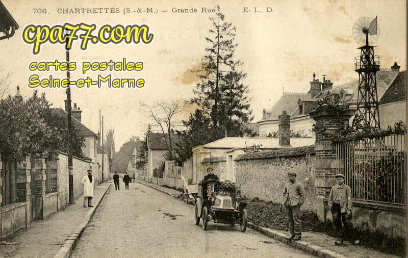 Chartrettes (Seine-et-Marne) - Grande Rue