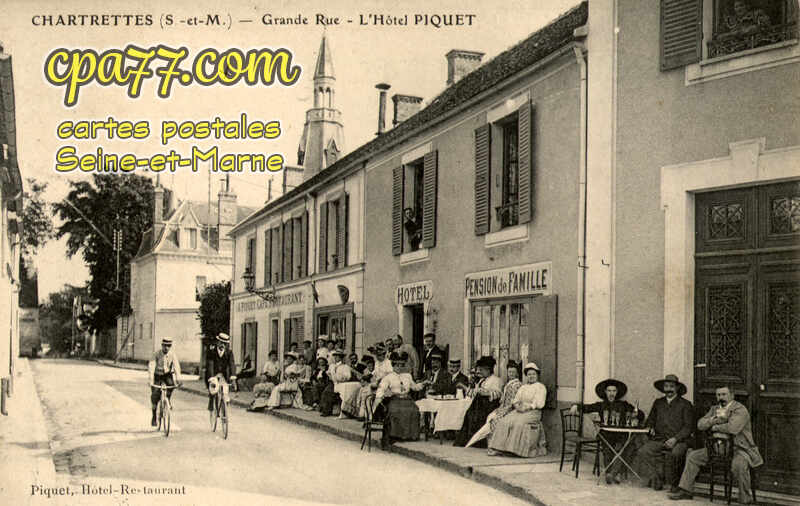 Chartrettes (Seine-et-Marne) - Grande Rue – L&rsquo;Hôtel Piquet