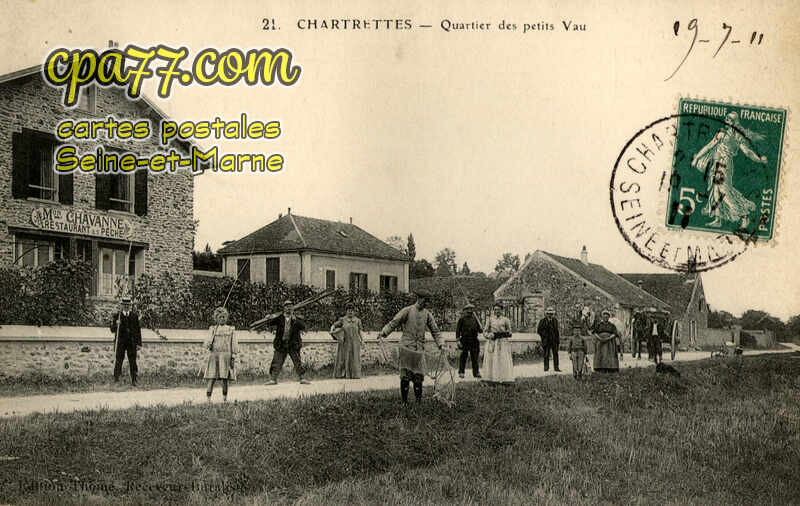 Chartrettes (Seine-et-Marne) - Quartier des petits Vau
