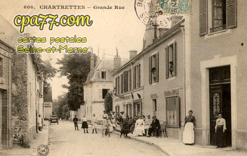Chartrettes (Seine-et-Marne) - Grande Rue