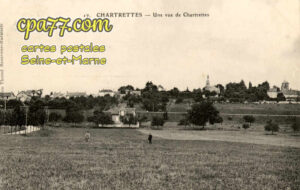 Chartrettes (Seine-et-Marne) - Une vue de Chartrettes