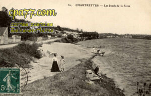 Chartrettes (Seine-et-Marne) - Les Bords de la Seine