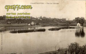 Chartrettes (Seine-et-Marne) - Vue de l&rsquo;Ecluse
