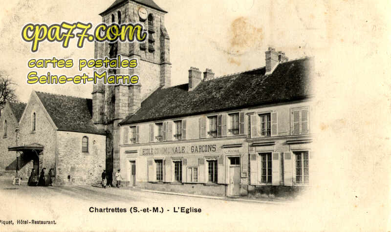 Chartrettes (Seine-et-Marne) - L&rsquo;Eglise